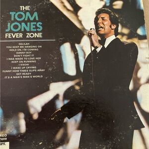 The Tom Jones Fever Zone Vinyl Record